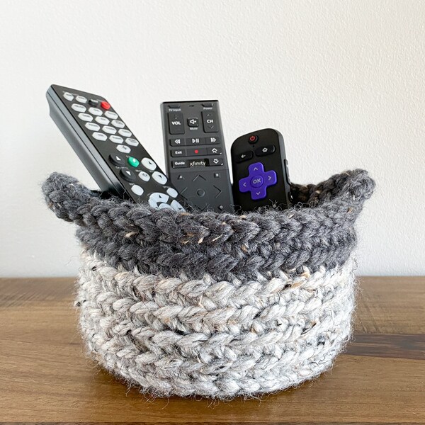 Remote Storage Baskets Etsy