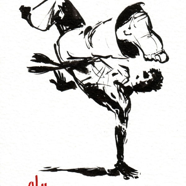 Capoeira painting #930
