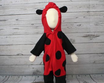 Ladybug Fleece Baby Costume