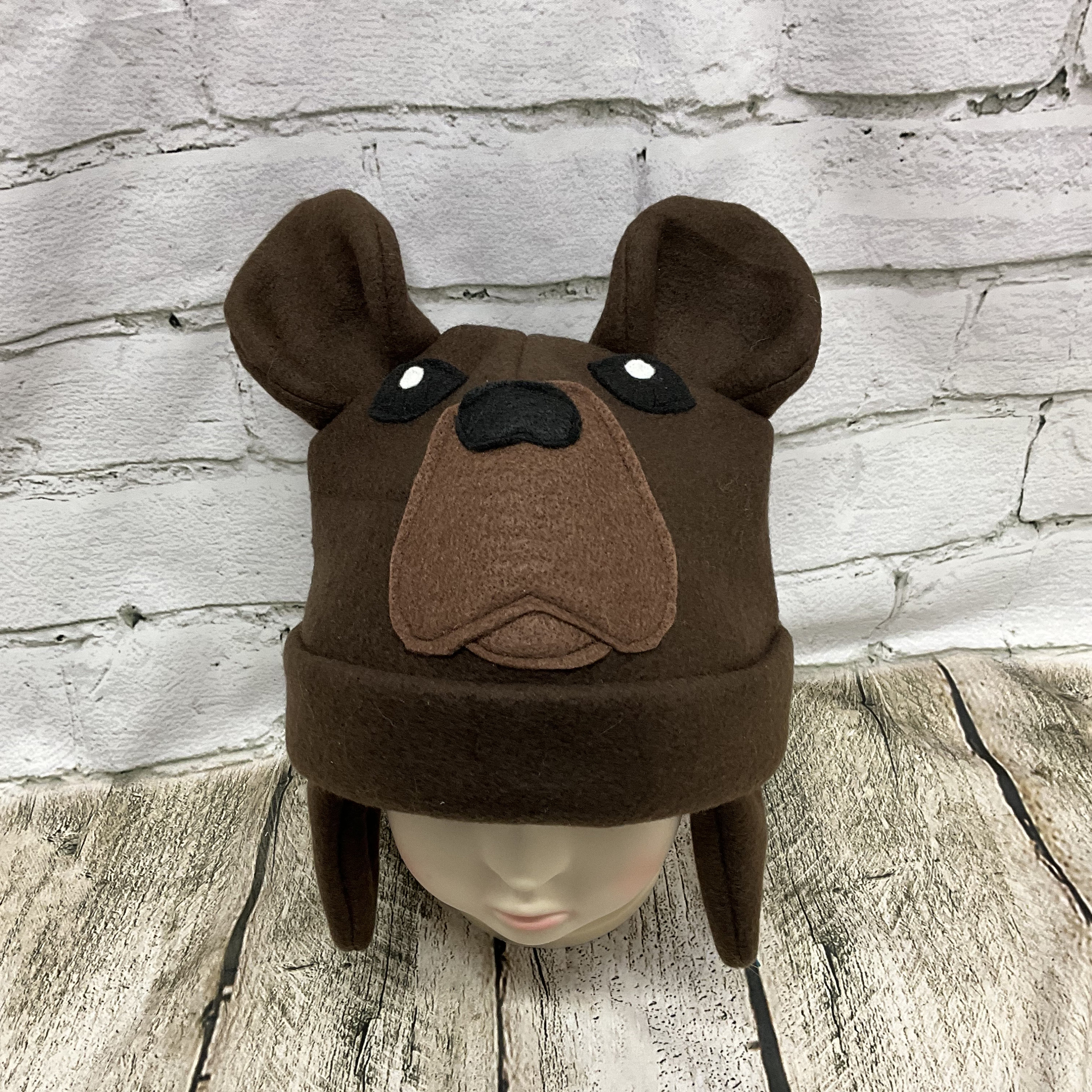 Fleece Bear Hat, Winter Accessory, Baby and Kids - Etsy