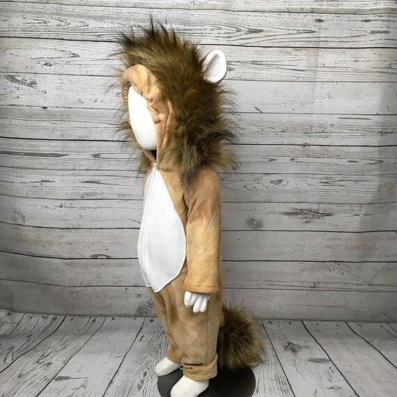 image 0 image 1 image 2 image 3 image 4 image 5 image 6 image 7 image 8 🔎zoom Lion Fleece Toddler Costume