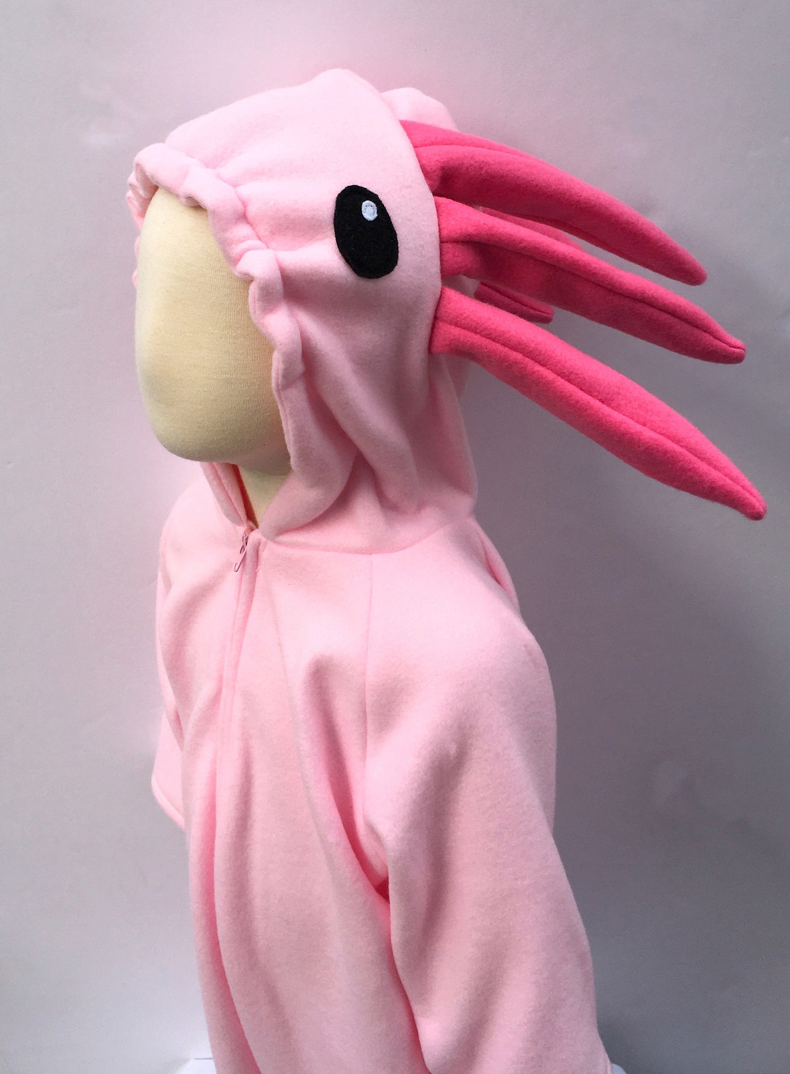 Axolotl Fleece Baby Costume Axolotl Baby Halloween Costume Etsy