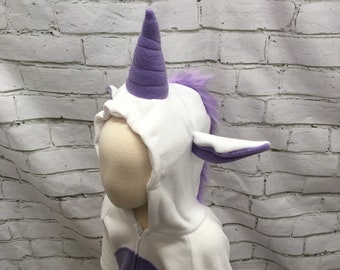 Unicorn Fleece Baby Costume, Baby Halloween Costume, Magical Costume, Unicorn Costume Idea, Unicorn Baby Gift, Unicorn Halloween Costume