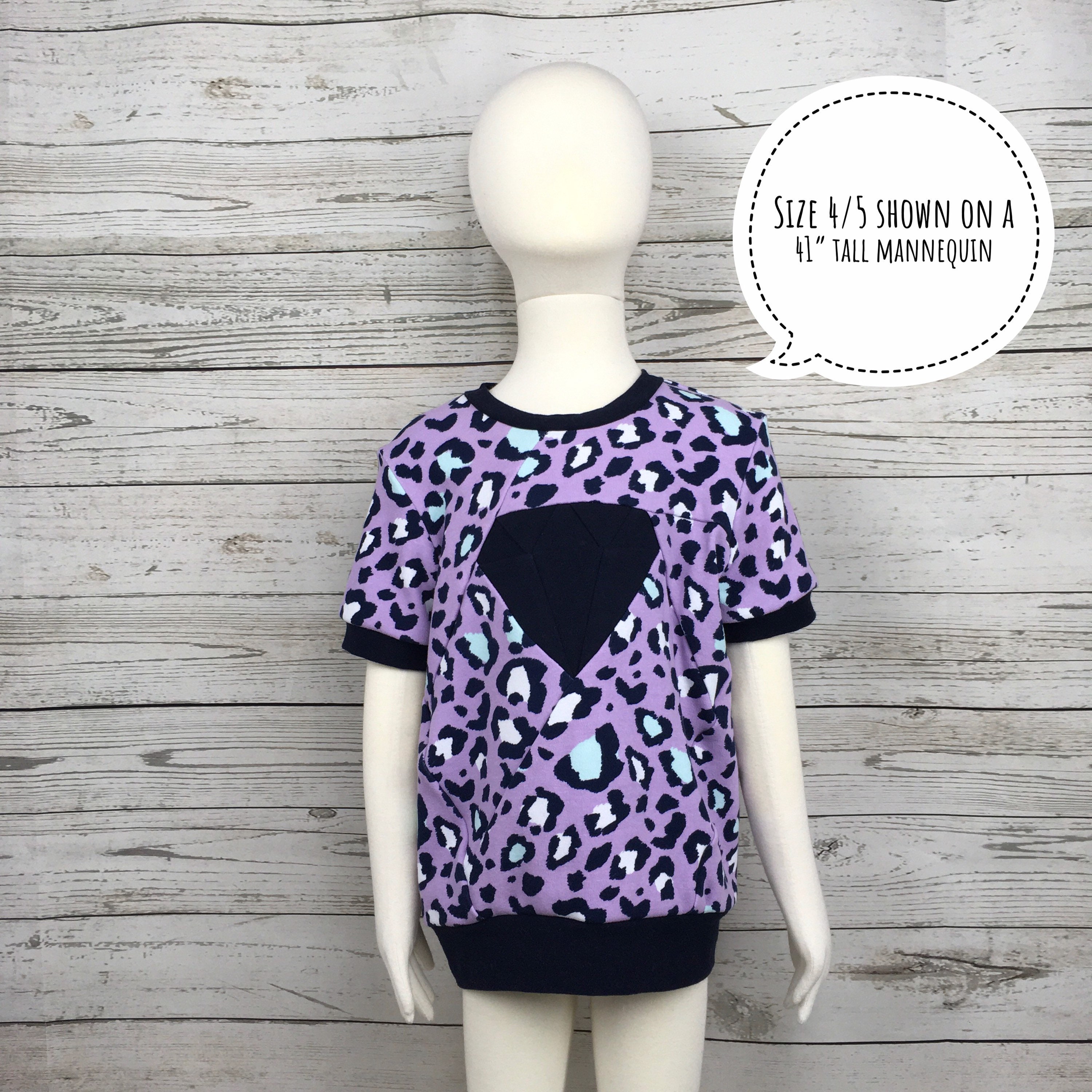 LEOPARD PRINT CLASSIC PURPLE