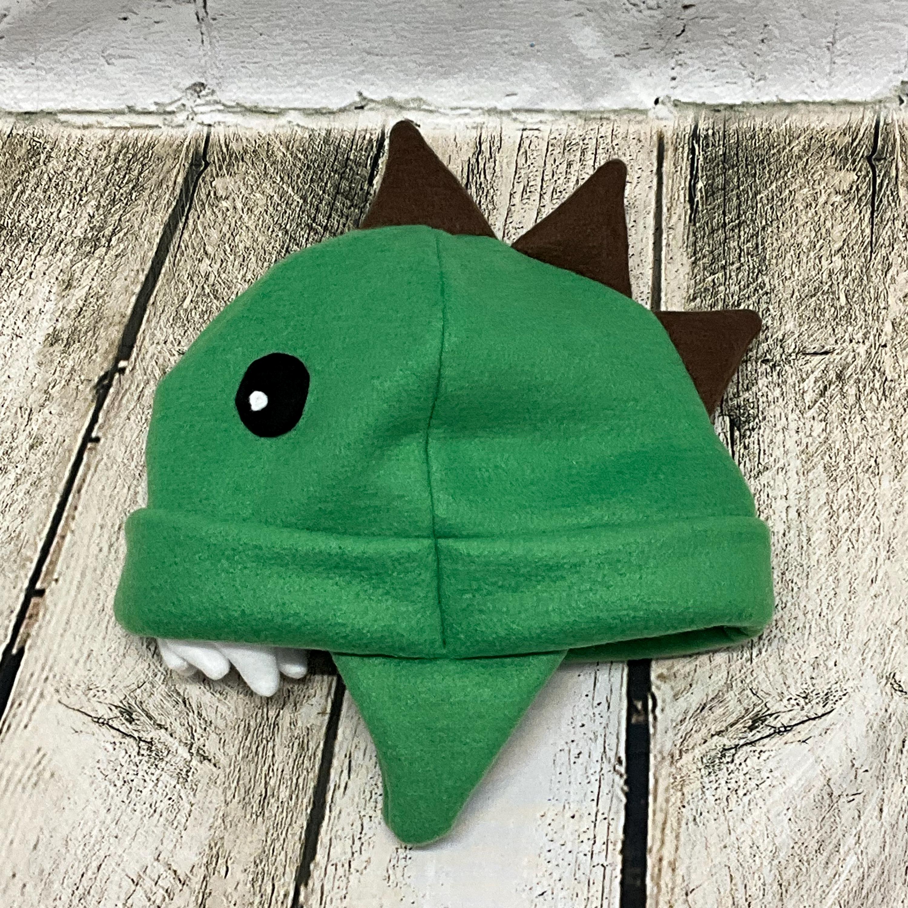 Fleece Dinosaur Hat, Dino Winter Hat, Kids & Adult Sizes - Etsy
