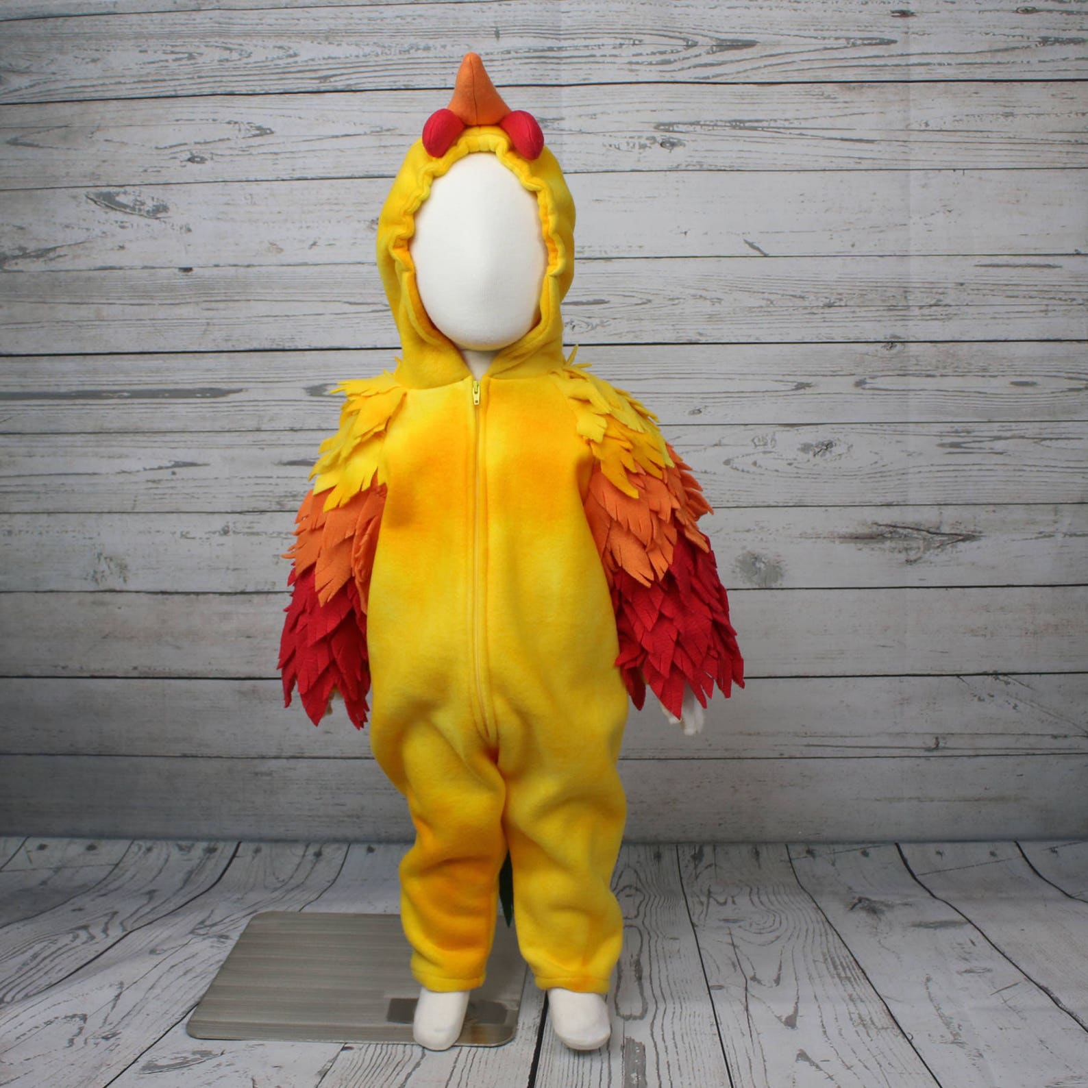 Rooster Baby Costume Rooster Fleece Baby Outfit Fleece Baby Etsy