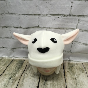 Adult and Kids Sheep Fleece Hat, Lamb Kids Hat, Warm Winter Hat, Fun Kids Winter Hat, Fleece Winter Hat, Lamb Lovers Gift, Animal Ear Hat