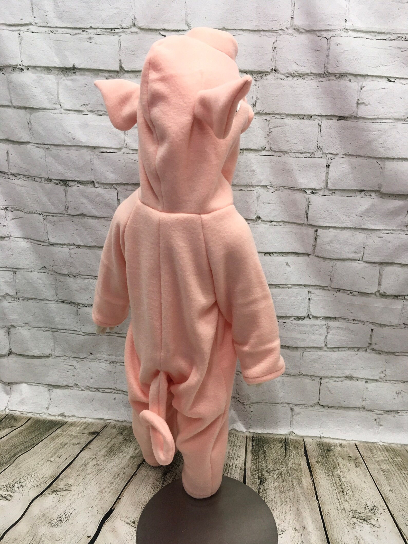 Piggy Fleece Baby Costume Pig Baby Halloween Costume Farm Etsy