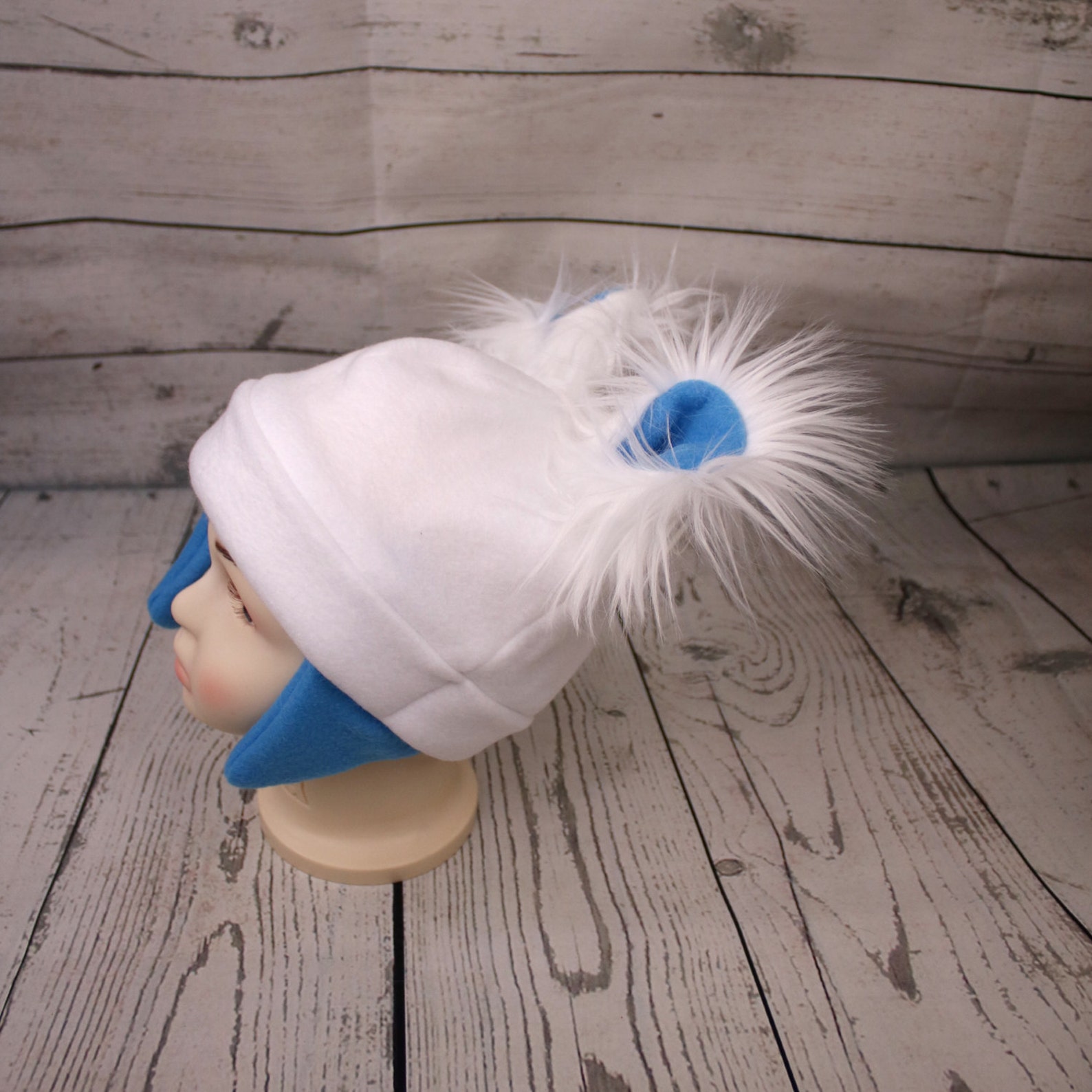 Baby and Kids Fleece Yeti Hat Kids Abominable Snowman Hat Etsy