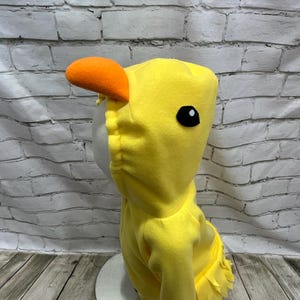 Duck Fleece Baby Costume, Duck Halloween Costume, Baby Duck Halloween Costume, Cute Halloween Costume