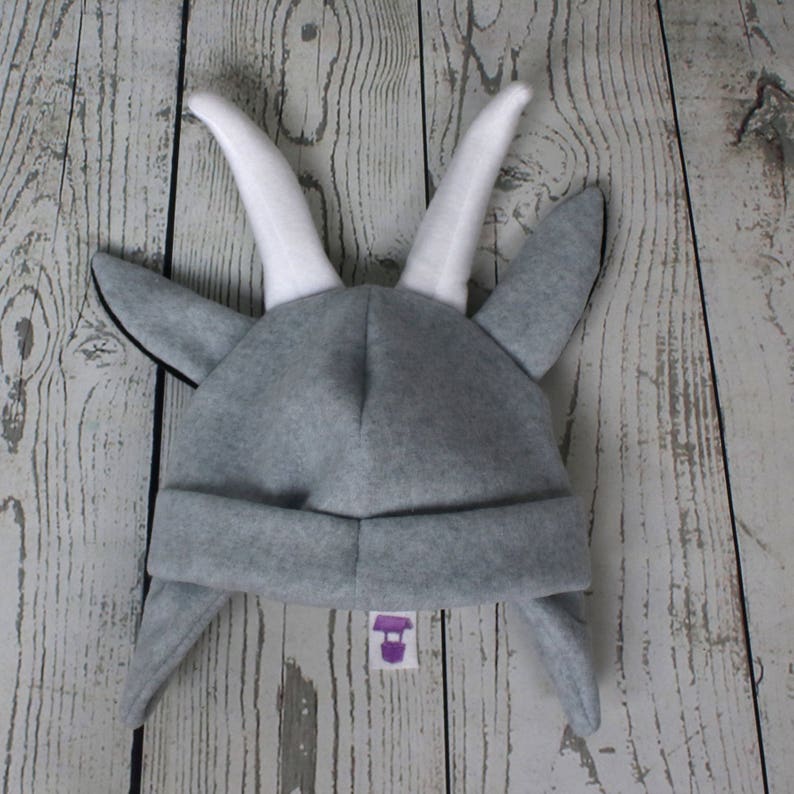 Adult and Kids Fleece Goat Hat Kids Goat Gift Goat Lover Etsy