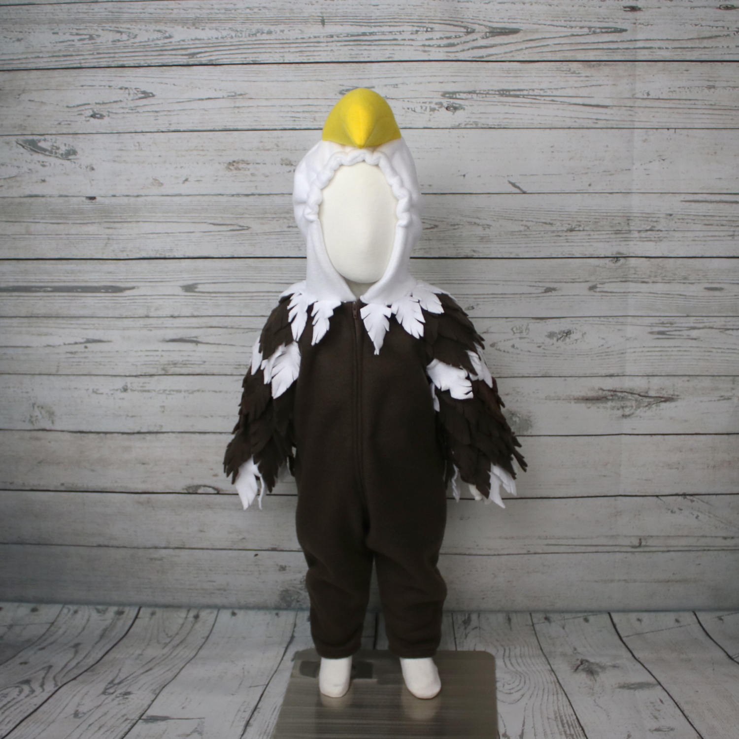 Bald Eagle Fleece Baby Costume Eagle Halloween Costume Etsy