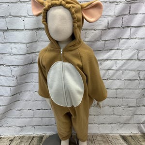 Mouse Fleece Toddler Costume, Rodent Halloween Costume