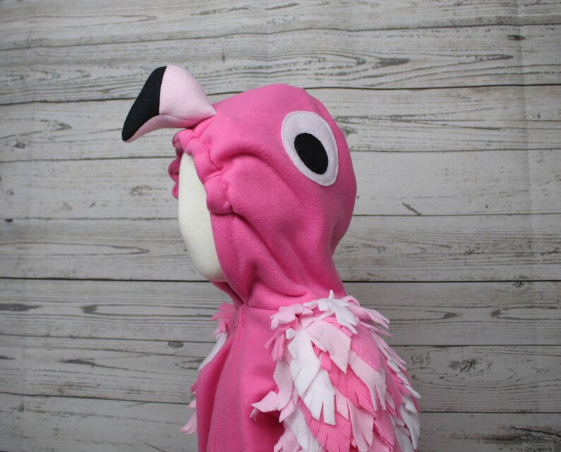 Toddler Fleece Flamingo Costume Toddler Bird Costume Toddler Etsy
