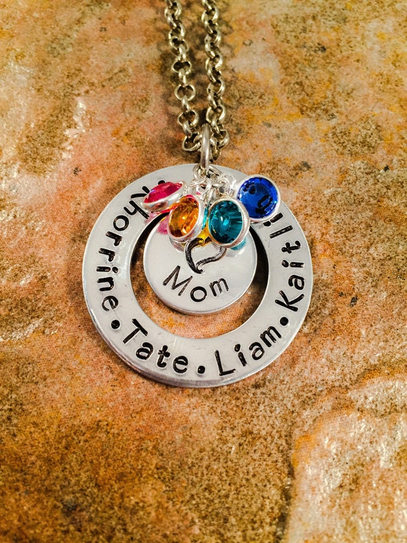 Mom, Grandma Necklace, Mothers Day Necklace, Gift for Mothers Day