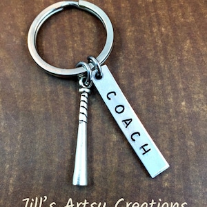 Coach keychain, Baseball keychain, Soccer keychain, Gift keychain, sports keychain