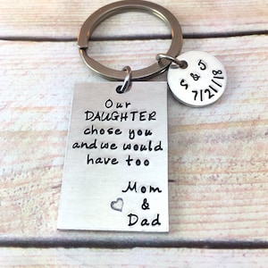 Son In Law Wedding Gift, Wedding Gift, Son In Law Gift, Wedding Keychain, Custom Wedding Gift