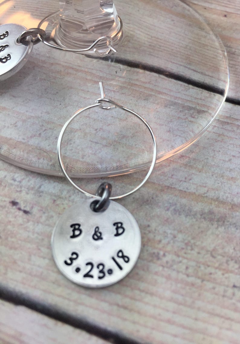 Wedding Wine Charms main image 1