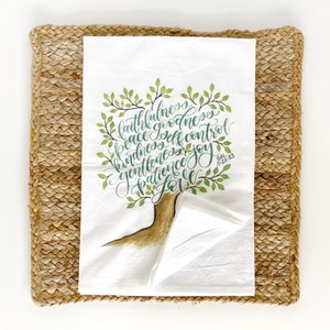 Holly Ribbon Wreath Towel main image 0