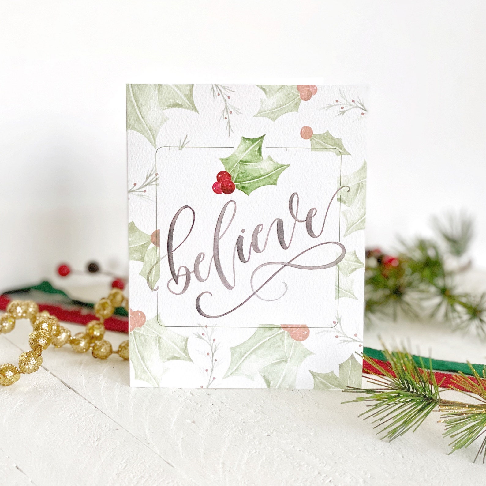 Believe Christmas Cards 