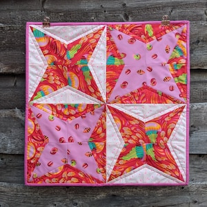 Melody mini quilt / pillow - PDF pattern / instant download