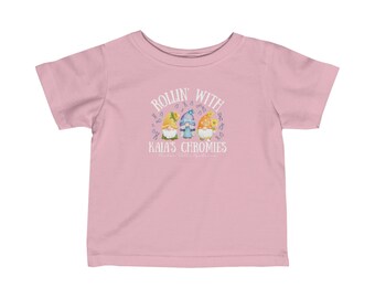 PWS Chromies Infant Shirt, Rare Disease, Rare Awareness, Prader Willi Syndrome, PWS, Zebra Gang, Family Support