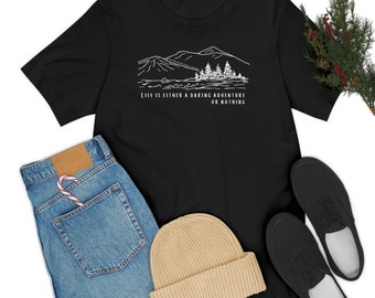 Daring Adventure Unisex T Shirt, Prader Willi Syndrome, PWS, Rare Disease, Rare Awareness, Zebra Gang