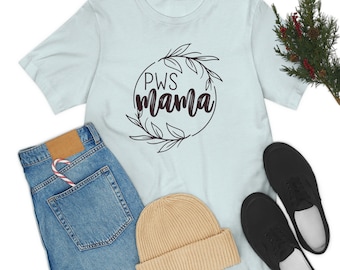 Prader Willi Mama Short Sleeve Shirt, Prader Willi Syndrome, PWS, Rare Disease, Rare Awareness, Zebra Gang