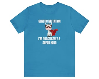 PWS Superhero T-Shirt, Prader Willi Syndrome, PWS, Rare Disease, Awareness, Advocacy, Zebra Gang, Genetics