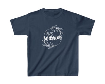 PWS Warrior Kids Shirt, Rare Disease, Rare Awareness, Prader Willi Syndrome, PWS, Zebra Gang, Family Support