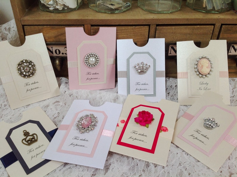 Lottery Ticket Scratchcard Holder Wedding Favour