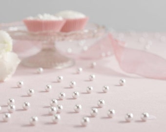 Scatter Table Pearls in Pink, Ivory, White, Pale Blue