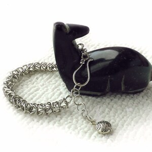 Chainmaille Bracelet, Wirework Bracelet, Chain Bracelet, Metal Bracelet, Handmade Jumprings Bracelet