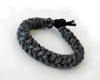 Schlangen Paracord Armband, Doppelsinke Paracord Armband, Geschenk für ihn, Geflochtenes Armband