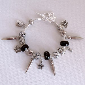 Charm Bracelet, European Style Bracelet, Dangle Bracelet