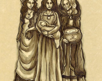 Maiden, Mother, Crone (print)