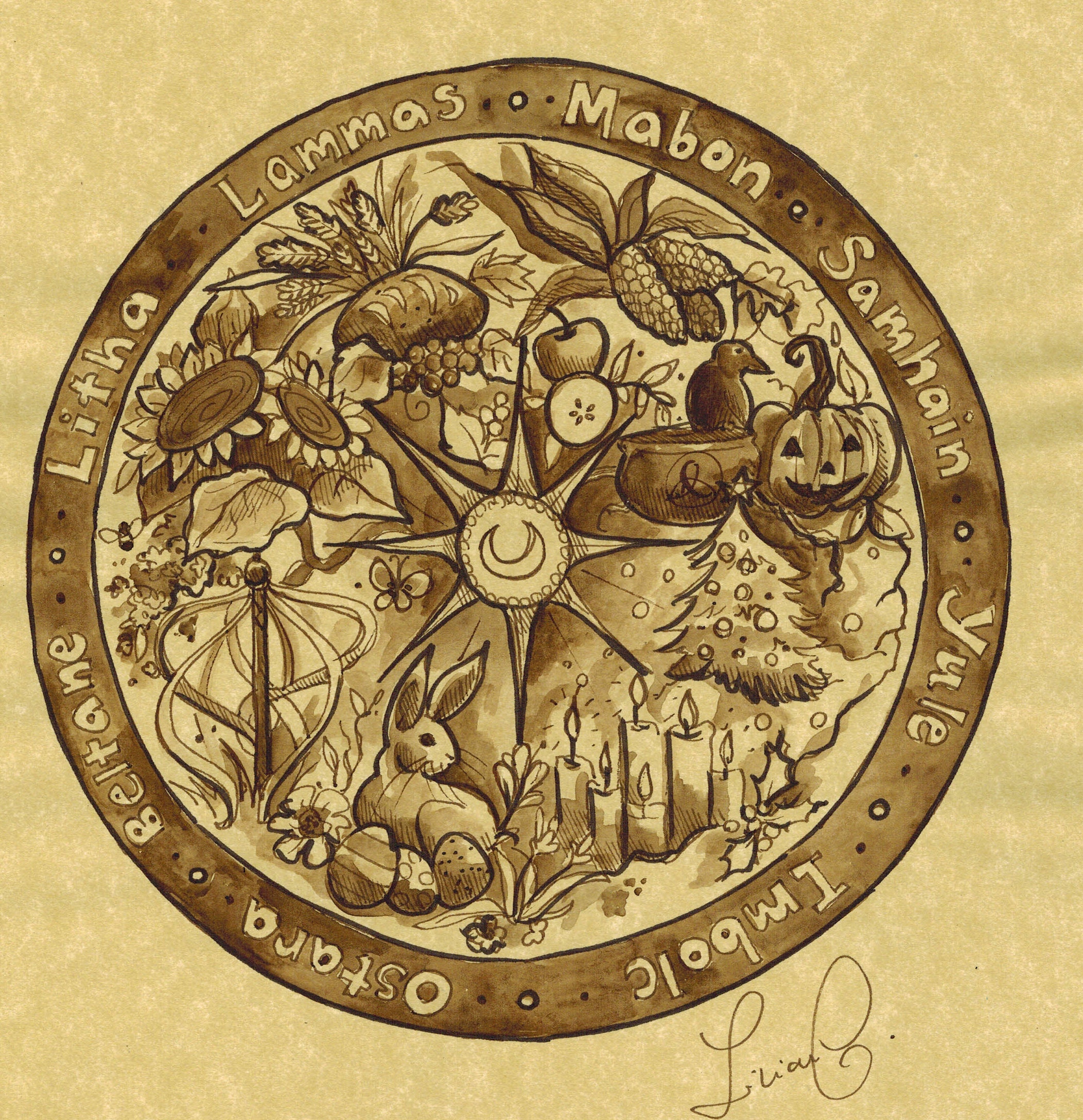 лита колесо года