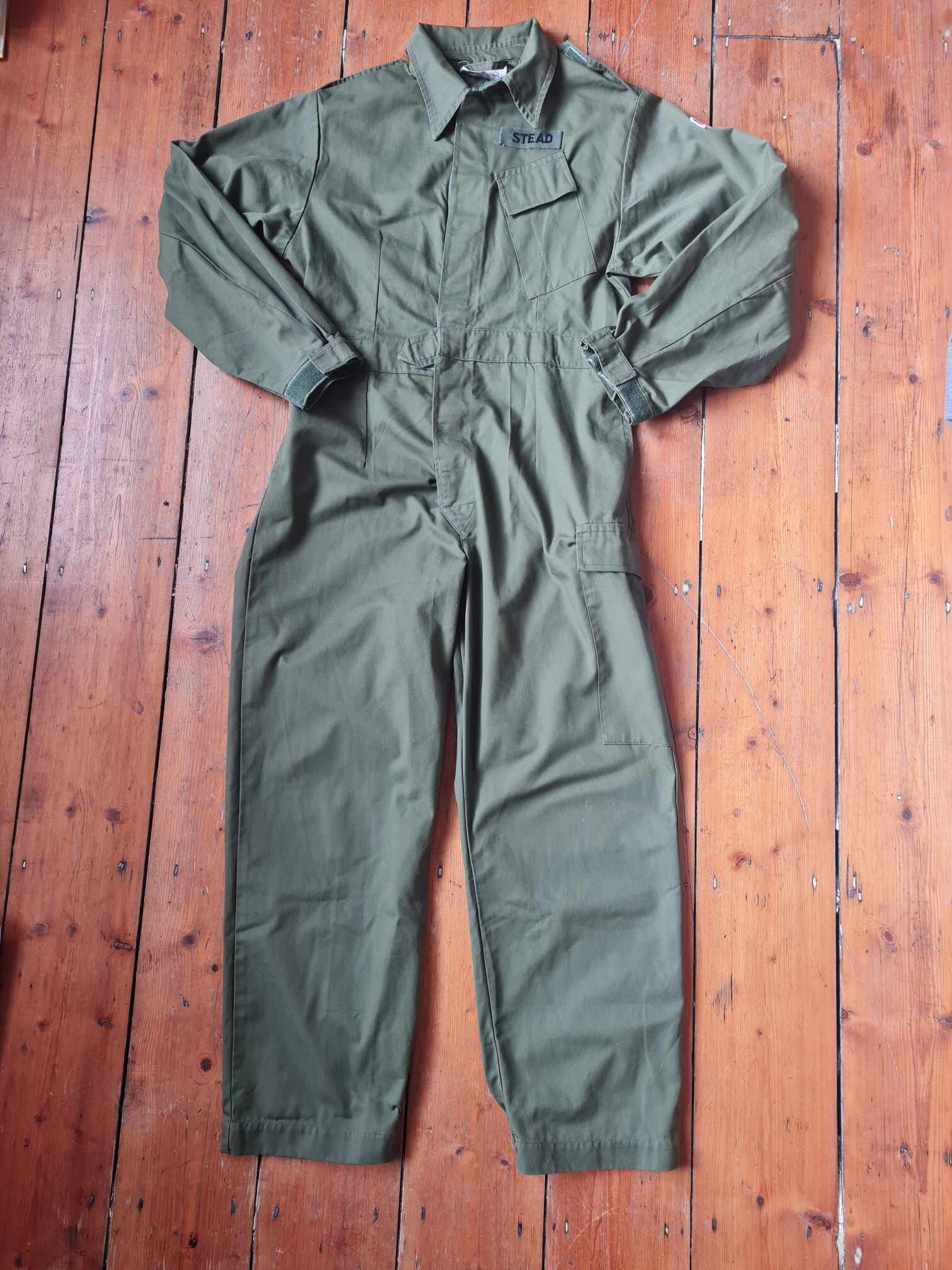 Vintage British Army Men's Khaki Overall Mens S Womens M