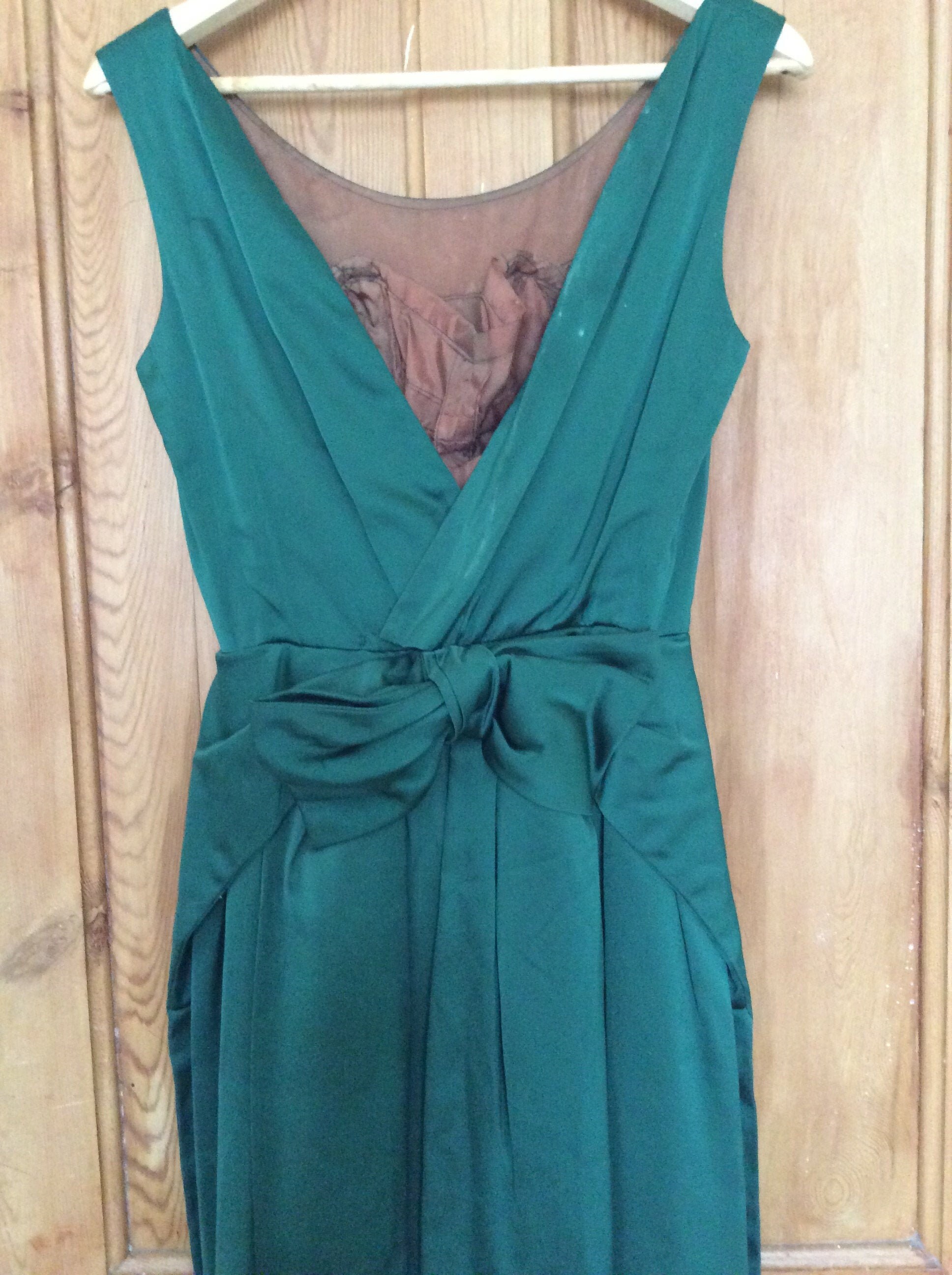 Image of Early S Sleeveless Maxi Evening Dress, Size -, S-M,  " Bust