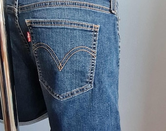 Levis 676 Mary Lynne Edition Hipster Flared Jeans Size S/wide Leg