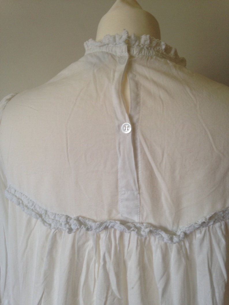 Victorian nightgown 90s repro