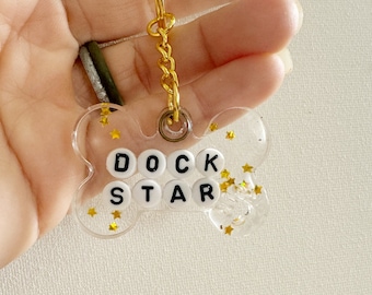 Dog Tag | Dock Star | Resin Dog Tags | Dock Diving | Pet Accessories | Collar Charms | Key Chain | Pet Tags | Dog Training