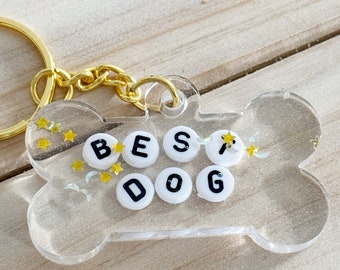 Dog Tag | Best Dog | Resin Dog Tags | pet gifts | Pet Accessories | Collar Charms | Key Chain | Pet Tags | Dog Training