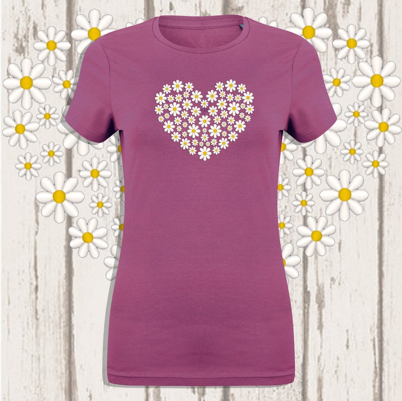 Daisy Embroidered T-shirt
