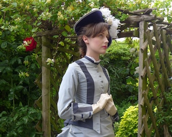 Vestido victoriano para caminar