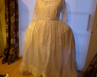 18th Century Petticoat to Fit Over Paniers