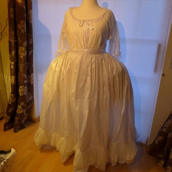 18th Century Petticoat to Fit Over Paniers