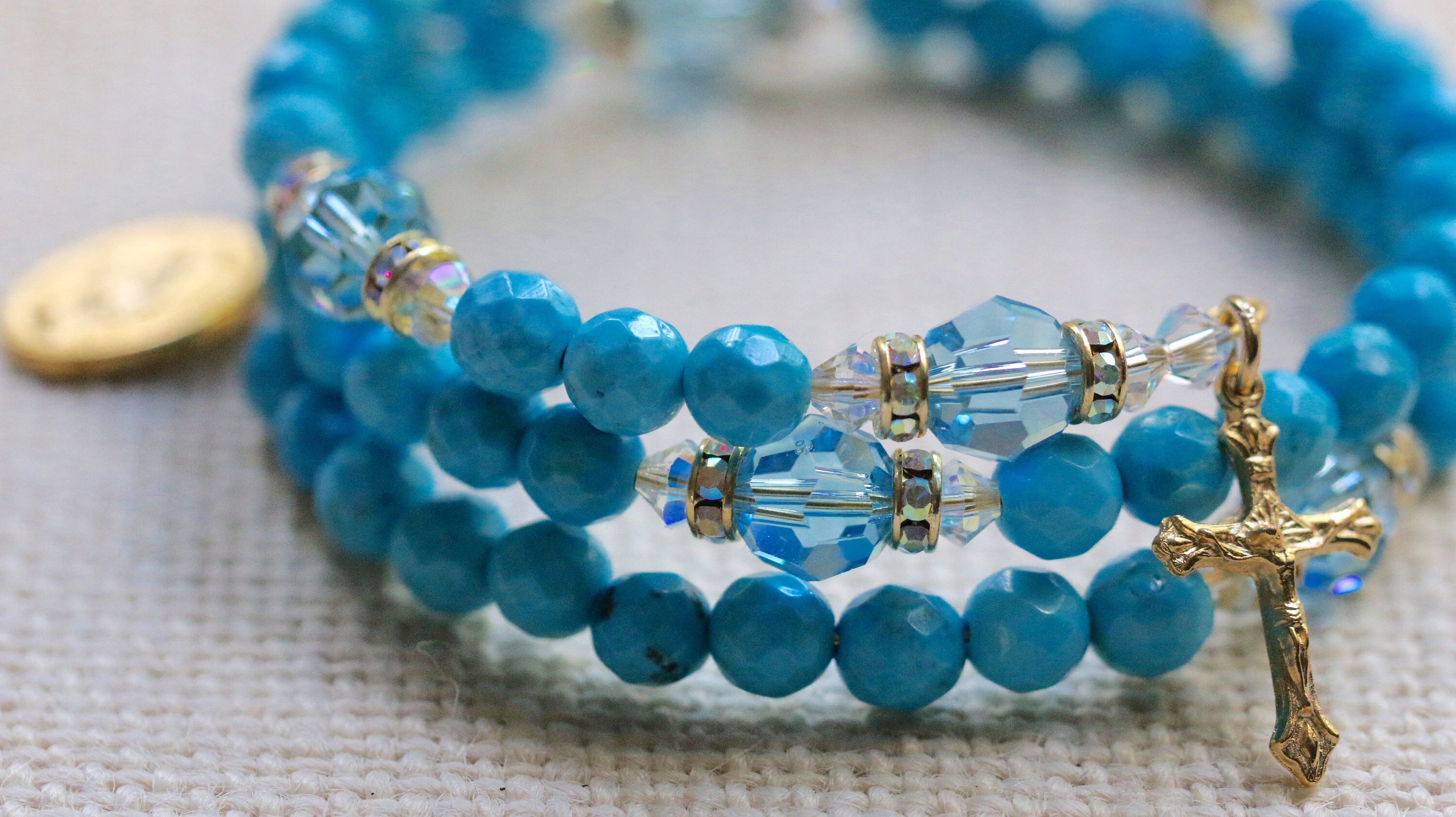 Gemstone Rosary Bracelets