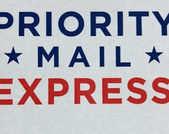 Priority Express Overnight Mail