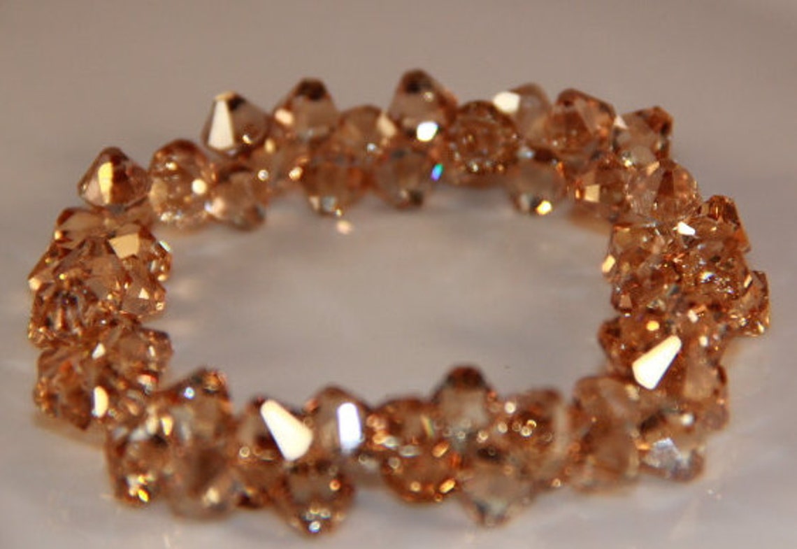 Crystal Rock Candy Bracelet Etsy